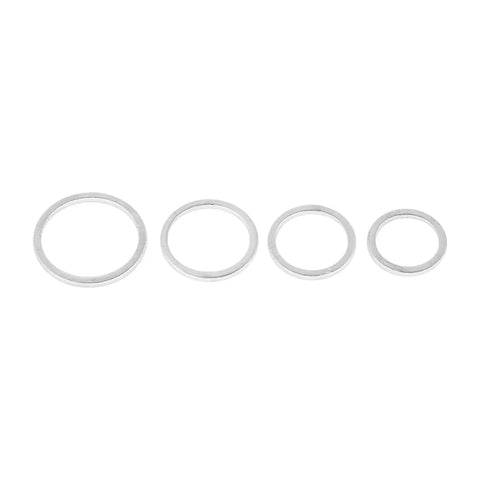 Awesome 64 Pc Oil Pan Thread Repair Kit For M13 M15 M17 M20 Sump Gearbox Drain Plugs With Taps Copper Washers Hardened Steel Durability Fix Stripped Threads Easy Install Fast Action copper washers