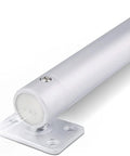 Heavy Duty Automatic Door Closer With Aluminum Alloy Body, Smooth Soft Closing, Gas Spring, Adjustable Closing Speed