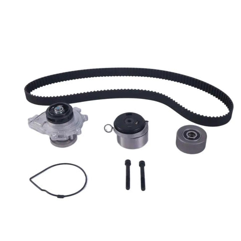 Timing Belt And Water Pump Kit For 2007 2018 Chevrolet Sonic Aveo 1.8L Fits Ls Lt Trims Contains belt, pump, pulley, tensioner, gasket, bolts
