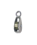 Heavy Duty Rigid Eye Wheel Pulley 1 Inch For Ropes And Cables, Steel Construction, Weather Resistant, Smooth Sheave, Ideal For DIY Projects, Marine, Garage, And Rigging, steel pulley