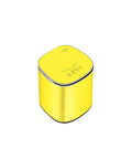 1Kg Portable Mini Washing Machine Featuring High Temp Boil Mode And Fully Automatic Controls For Underwear Socks And Baby Clothes in bright yellow color.