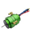 Green Beast 4500KV Brushless Motor With Water Cooling Jacket for RC Boats, Jet Boats, Submarines, 2.3mm D Shape Shaft