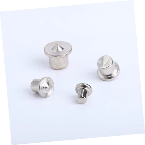 Two Set Dowel Centering Tool Kit For Precise Alignment In Woodworking Projects Dowel Pin Centering Plugs For Accurate Hole Marking Steel Construction Drill Center For DIY Furniture And Carpentry, 4 steel plugs