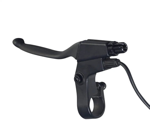 2 Wire Brake Lever For Jetson Bolt Folding Electric Bicycle With 56 Inch Wires And Connector Black Enameled Finish No Hassle Install