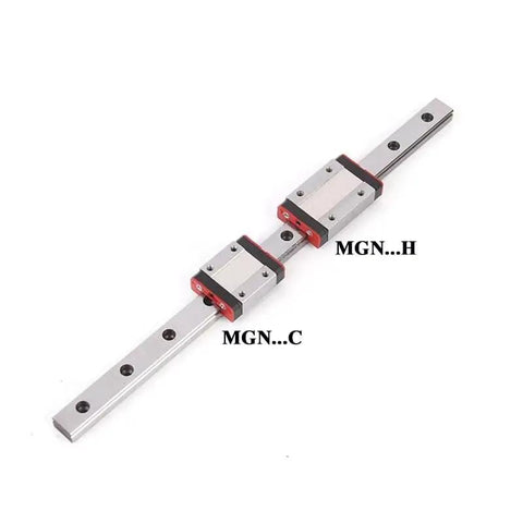 Pro Grade Linear Rail Slide Kit With MGN12C Carriage For 3D Printers And CNC Machines From 50Mm To 1000Mm Includes One Linear Guide