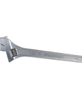 18 Inch Adjustable Wrench With Beefy Forged Alloy Steel Build, Boss High Polish Chrome Finish, Contoured Handle, Precision Machined Jaws