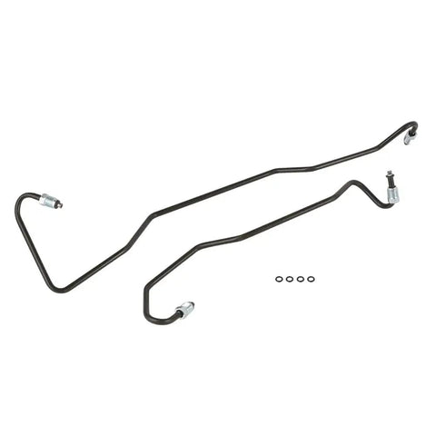 Dodge Grand Caravan 2011-2020 Chrysler Town Country 2011-2016 Ram CV 2013-2015 Hard Hydraulic Rack And Pinion Transfer Line Black Iron