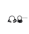 Double Gripping Nylon Hose Clamps With Snap Grip For Ultra Secure Low Pressure Hose Connections In The 18.8 To 20.6 Millimeter Range Three Quarter Inch Size Reusable Easy To Install Nylon Plastic Clamps 20 Pack