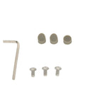 Rear Rubber Plug Set For MIJIA M365 Electric Scooter Durable Anti Aging Rubber Cap Easy Tool Free Installation 2 Piece Replacement Kit