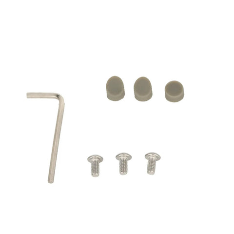Rear Rubber Plug Set For MIJIA M365 Electric Scooter Durable Anti Aging Rubber Cap Easy Tool Free Installation 2 Piece Replacement Kit