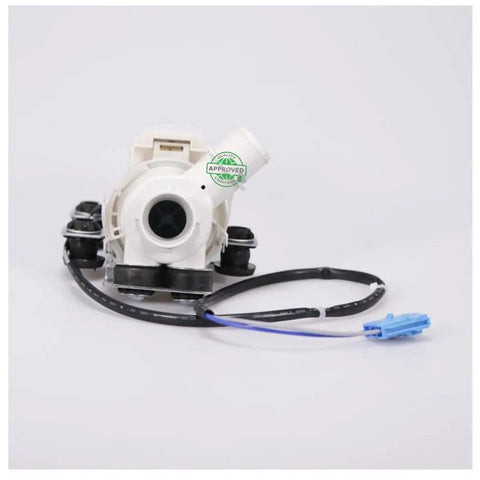 Front view Washer Water Drain Pump Motor AP5672257 PS7785505 Fits Most Top Load Washers Plug And Play Install