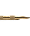 All Brass Muzzleloader Wedge Pin Punch With Flat One Eighth Inch Tip For Black Powder Muzzleloaders shown from side