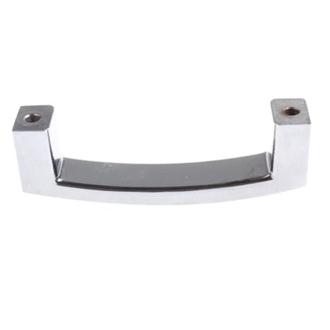 Silver Crystal Glass Drawer Pull Handle Set 64mm 2.52 Inch U Shaped European Style for cabinets doors drawers furniture