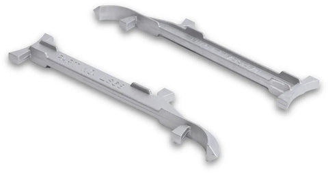 Line Stretchers For Masonry Work, 6 And 8 Inch, Adjustable Cast Aluminum Tension Tools To Keep Mason Line Snug Between Line Blocks