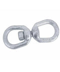 Workhorse Eye Eye Swivel Hook Rated At Two Thousand Two Hundred Fifty Pounds Working Load Limit Drop Forged In Hardened Galvanized Steel built for heavy towing.