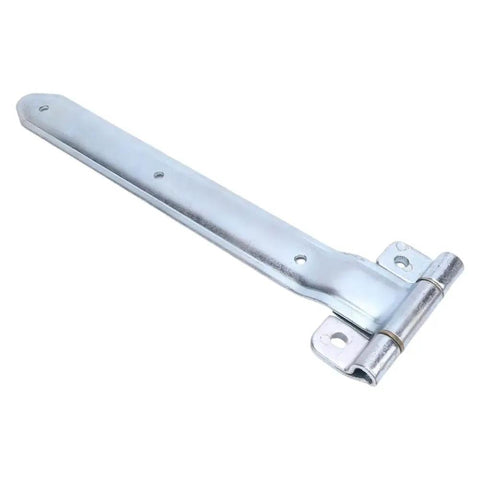 Heavy Duty Trailer Door Hinge Strap 16 Inch Offset Bent Metal Parts Built To Stand Up To Frequent Use On Side Enclosed Trailers And Cargo RVs Tough As Nails Replacement For Durable Trailer Door Support.