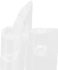 Close-up of Two Sets of Mini Acrylic Hinges for Wooden Boxes and Crafts, Sturdy Folding Butt Hinges with Design