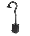 Salon Pure Air Fume Extraction System With 3 Stage Filter For Hair Pros And Workshops, Keeps The Nasty Chemical Odors And Smoke Out, Heavy Duty Air Purifier For Salons Spas And Studios, Black SPA-H