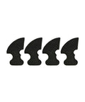 Pro Level Replacement Eva Feathers For Saw Featherboards Kickback Busting Sweet Swap Fit Portable Workbench Fence Gear 4 Pack black EVA replacement fingers