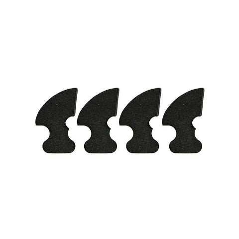 Pro Level Replacement Eva Feathers For Saw Featherboards Kickback Busting Sweet Swap Fit Portable Workbench Fence Gear 4 Pack black EVA replacement feathers.