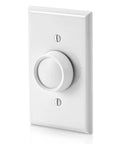 Trimatron Rotary Ceiling Fan Speed Control Switch 5A Full Range Variable Speed Single Pole Model 6616W White Easy Install