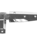 Walk-In Hinge W60 Self-Closing Offset 1-3/8 Inch Polished Chrome Cam-Rise Lift-Off Door Hardware For Frameless And Traditional Doors