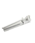 Pro Grade Manual Color Steel Tile Ridge Cover Cutter For Metal Roofs with trapezoidal guide groove and high carbon steel blade