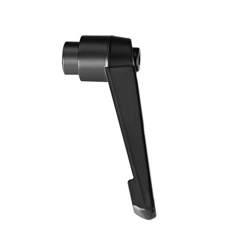 M10 Push Button Ratchet Clamp Levers With Female Threaded Studs Quick Release Toggle Handles side view of durable steel lever