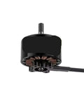 900KV RC FPV Drone Motor for 6S Power With Beefy Torque Fits 8 To 10 Inches Drones, side view of compact design with wires