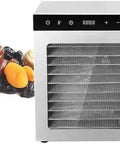 Next Level Commercial Freeze Dryer And 1000 Watt Food Dehydrator For Whipping Up Hella Crispy Homemade Snacks With Smooth Temperature Dial For Fruits Veggies Meat And Seafood with dehydrated fruits.