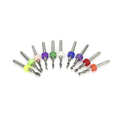 Top Notch 2.3mm PCB Drill Bit Set for Precision Circuit Board Drilling, Tungsten Carbide Micro Drill Bits in multiple colors