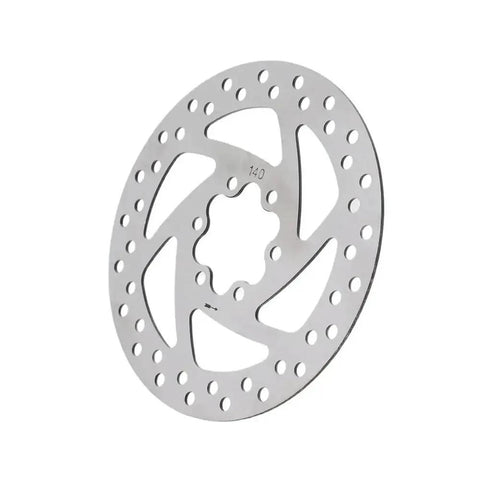 140mm Brake Disc For Electric Scooters Compatible With M4 Speedway 4 Zero 10X Ninebot F20 F30 F40 Front Or Rear Replacement 6 Hole Mount Durability And Smooth Braking Designed For Long Lasting Performance And Quiet Operation In Real World Riding
