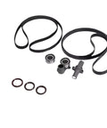 Engine Timing Belt Kit With Water Pump And Tensioners For Accord MDX RDX RL TSX 3.0L 3.2L 3.5L 3.7L V6 Gas Engines 2003 to 2018 Keep Your Ride Rock Solid And Runnin Dough Big Surprises Later On The Road. timing belt, water pump, tensioners, and seals on white background