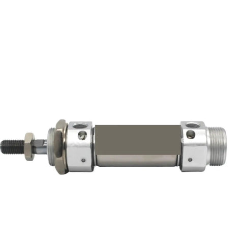 Heavy Duty CDM2B Pneumatic Air Cylinder Components For Industrial Tools with solid steel exterior and smooth piston action.