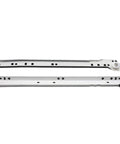 Heavy Duty Drawer Slides With Full Extension And Ball Bearing Rails For Cabinets Kitchen And Office Desks Pro Grade Smooth Steel Drawer Track Pair In 16 Inch Length 40 Cm displayed flat