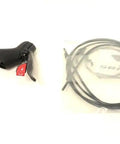 Rival 10 Speed DoubleTap Right Shift And Brake Lever With Carbon Fiber Lever Blade and cables, lightweight aluminum build