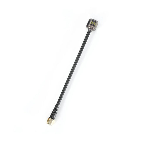 Osprey 2 Pack 150mm RHCP 5.8 GHz SMA RC FPV Antennas durable black design for drones and quadcopters, single antenna view