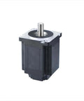 Black servo motor with encoder for high resolution and precise control, delivers smooth motion and reliable performance for robotics.