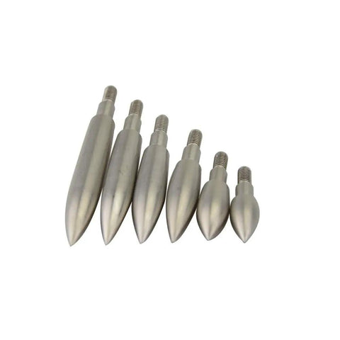 12 Pack Archery Field Points 100 125 150 200 250 300 350 Grain Screw In Arrow Heads Made Of Stainless Steel Silver Ideal For Target Practice And Hunting Delivers Durable Consistent Flight
