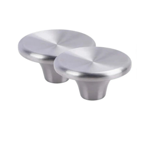 Grab These Sleek Stainless Steel Oven Lid Knobs Replacement Handle Kit In Shiny Silver For Durable, Rust Proof Heat Resistant Fit On Pots And Pans Without Breaking The Bank. 2 stainless steel lid knobs