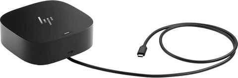 Heavy Duty 11 In 1 Usb C Docking Hub Bundle With Triple Monitor Output 65W Quick Charge Rock Solid Ethernet Adapter And Four Usb Ports For Thunderbolt Laptops Top Shelf Bulk Ten Pack, black USB-C hub with cable.