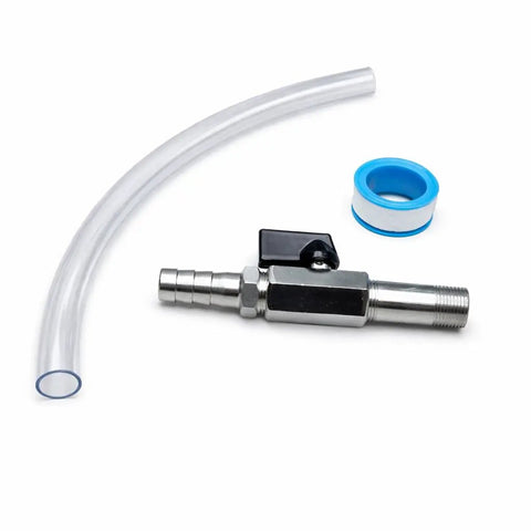Oil Drain Valve 125-508 With Hose Kit Direct Replacement For MTD Cub Cadet Lawn Mowers And Tractors Three Eighths-18 NPTF