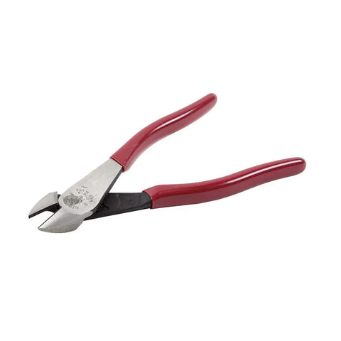 Diagonal Cutting Pliers Eight Inch High Leverage With Short Jaws And Beveled Cutting Edges Induction Hardened Knives Tool