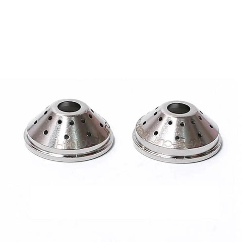 Two metal shield caps for Pilot Arc CNC Plasma Cutting Torch Parts Kit