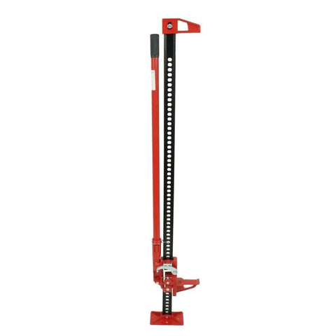 60 Inch Farm Jack With 7000 Lb Capacity Ratcheting High Lift Utility Jack Built Tough Off Road Red Bumper Lift For Tractor Truck And SUV
