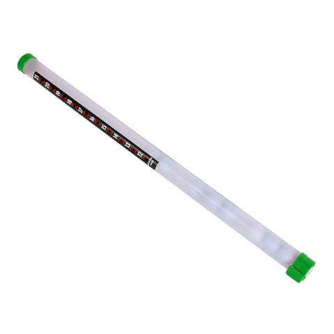 Golf Ball Retriever With Picker Tube Grab And Go Portable Ball Collector Easy To Use Sucker Tool Lightweight Durable PVC green ends