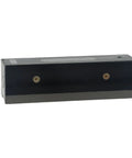Precision 0.02mm/m Machinist Level, Industrial Grade Steel Spirit Level with V-Groove Base, side view.