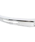 Slick Chrome Bumper Face Bar Caps Kit For Chevy Silverado 1500 Base And Lt And Ltz Models From 2007 To 2013 Heavy Steel Build With Plastic Inserts Perfect Upgrades For Your Rides Front End Upgrade chrome steel front bumper face bar with cutout and mounting ends