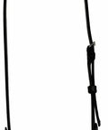 Dressage Bradoon Hanger in Black Cob Size with Sturdy Stainless Hardware and Imported Leather, Ideal for Horse Training