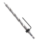Heavy Duty 3/8 Step Drill Set With Lip And Spur Point Hex Shank For Precision Pocket Hole Depth Stop Collar Jig Woodworking Woodw Bits, HSS bit with collar
